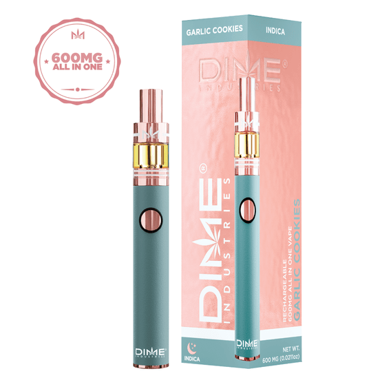 Dime Rosin 600mg Disposable (Garlic Cookies) Indica: $50